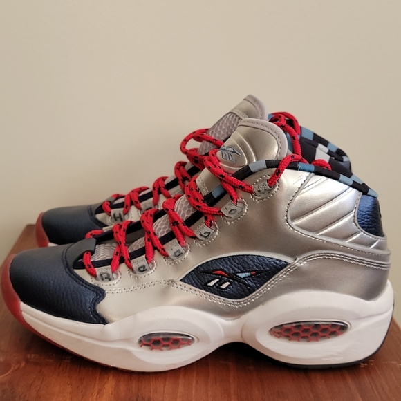 Reebok Question Mid Iverson X James Harden Sz 8 - Picture 3 of 8